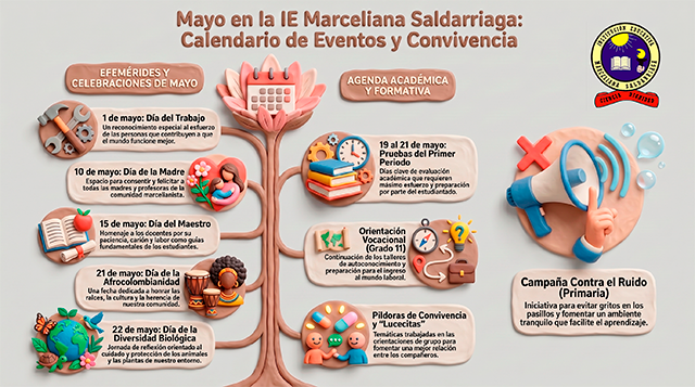 Mayo en la IE Marceliana Saldarriaga